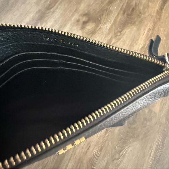 Black Leather Clutch - Picture 3 of 5